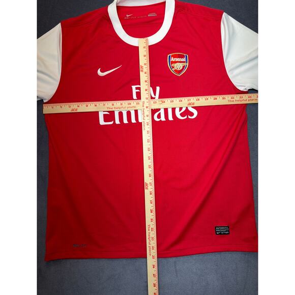 Arsenal London V.Persie #10 Football/Soccer 2010/2011 Jersey Size XLNike Dri-Fit - Picture 8 of 11